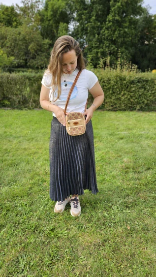 Korek - ledvinka kabelková: červená 